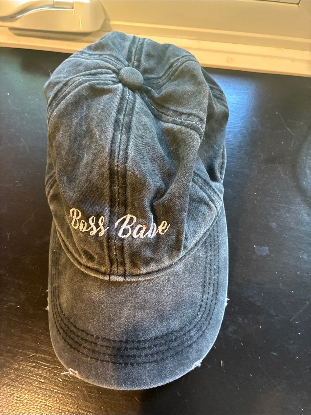torrid Black Branded Cap.  B31